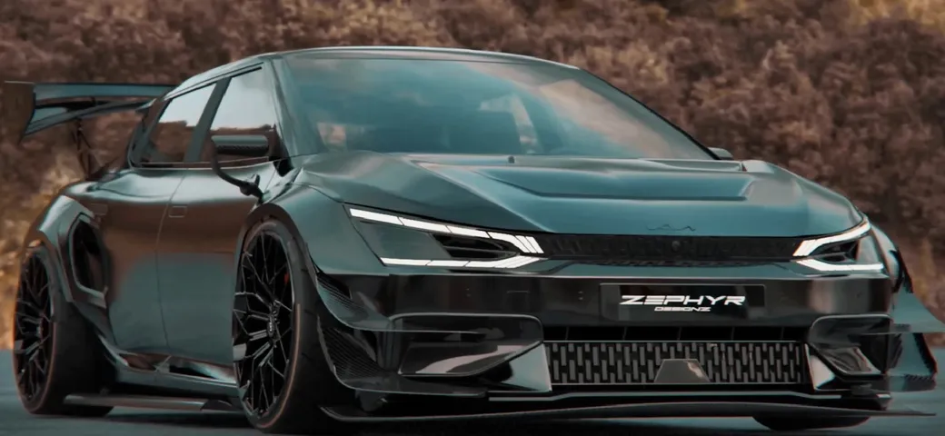 Kia EV6 GT Zephyr Designz: il tuning digitale dell'elettrica coreana