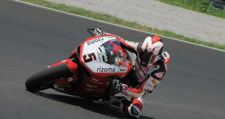 Dario Marchetti agli Speed Days in sella ad una Ducati