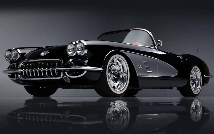 Chevrolet Corvette C1 1958: all’asta un esemplare con telaio C7 e motore LT1 V8