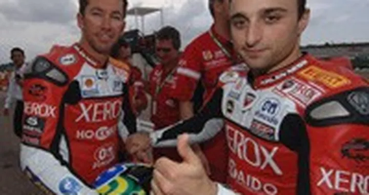 Il Team Ducati Xerox in ottima forma!