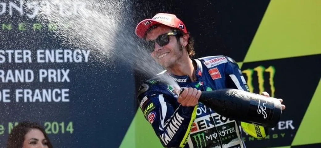 MotoGP Le Mans 2014, Valentino Rossi secondo: 