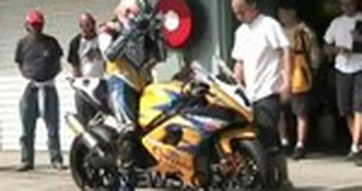 Poteva essere la moto di Max Biaggi...