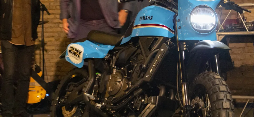 Violante, la special by Garage 221 su base Yamaha XSR 700