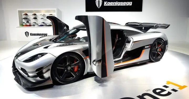 La Koenigsegg One:1 sulla pista di Spa-Francorchamps