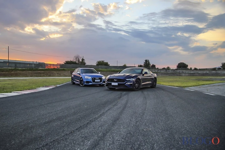 Audi RS 3 vs Ford Mustang Ecoboost: la prova comparativa [Video]
