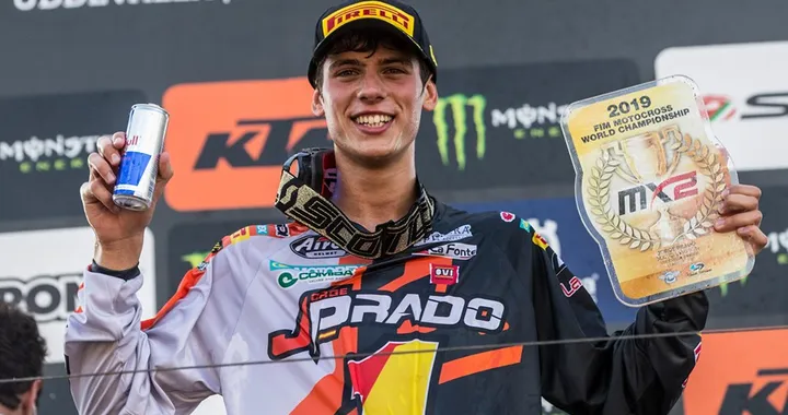 Jorge Prado Campione del Mondo MX2 2019