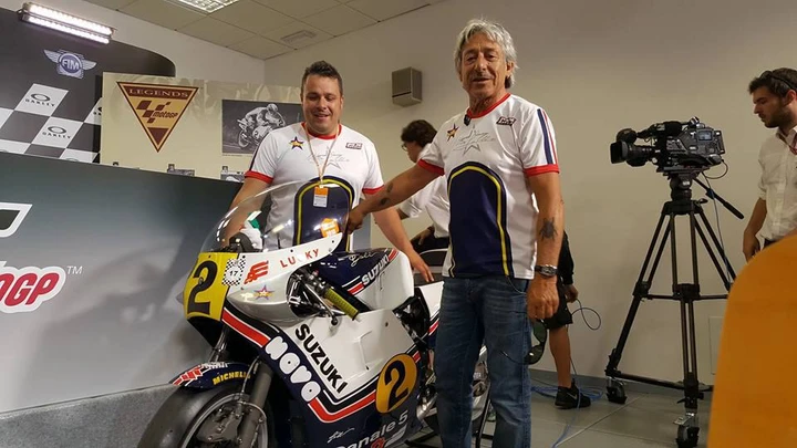 Lucchinelli tra le leggende del Motomondiale
