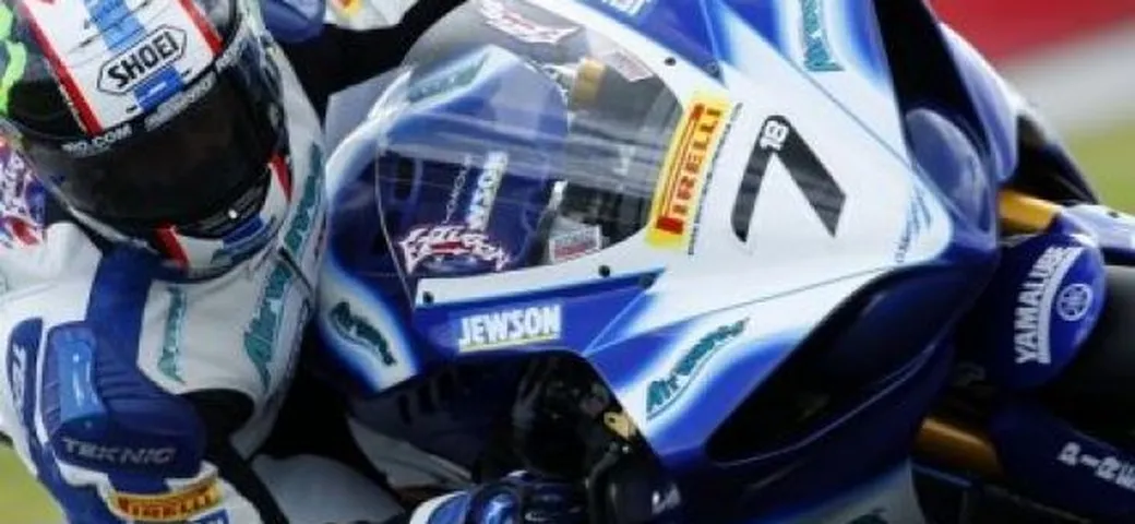 Il team Airwaves del BSB wild card a Donington