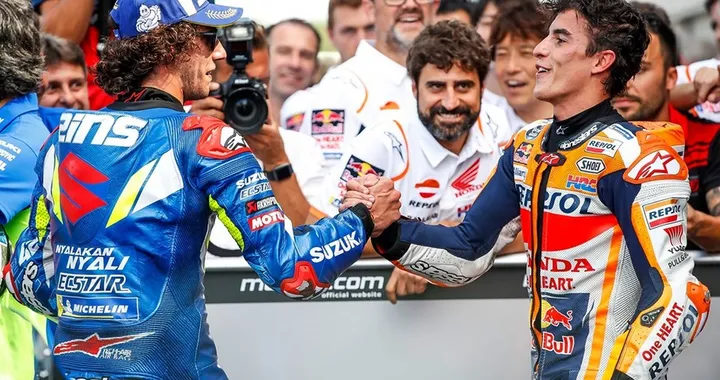 MotoGP Silverstone pagelle: Rins-Suzuki, trionfo-show! Marquez intasca il Mondiale. Dovi jella