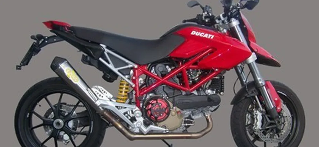 Scarico Exan per Hypermotard
