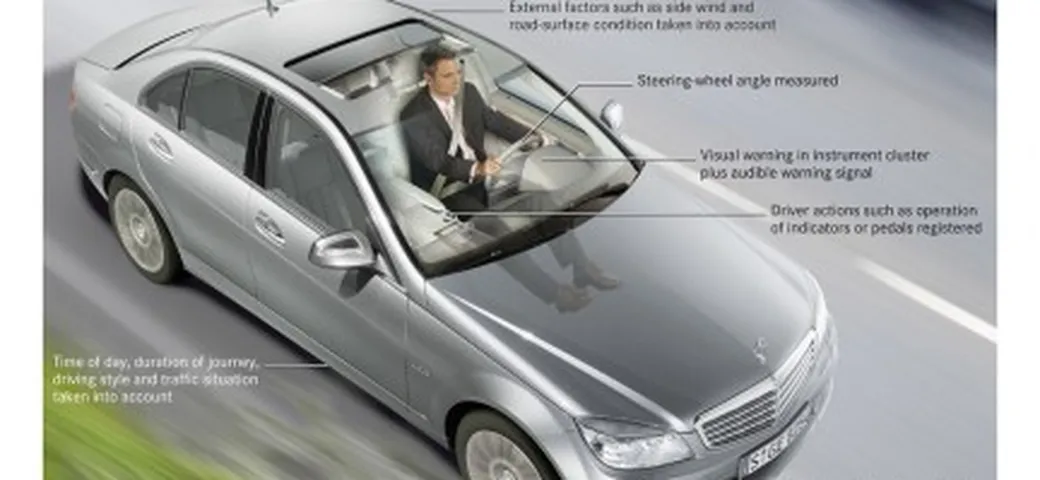 Mercedes-Benz: nasce l'Attention Assist. Ecco come funziona.