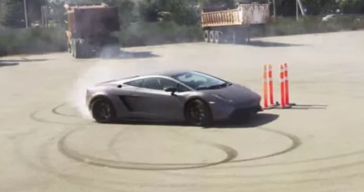 Lamborghini Gallardo: Gymkhana in stile Ken Block