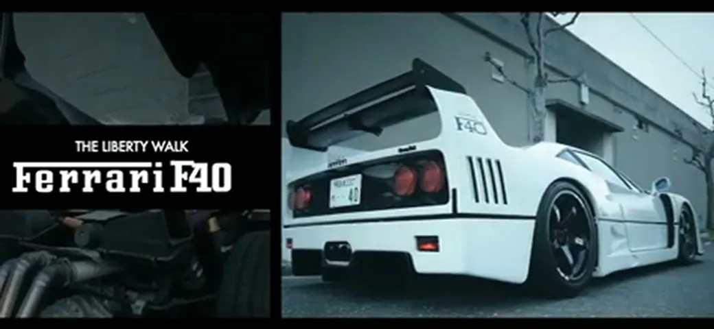 Ferrari F40 Liberty Walk