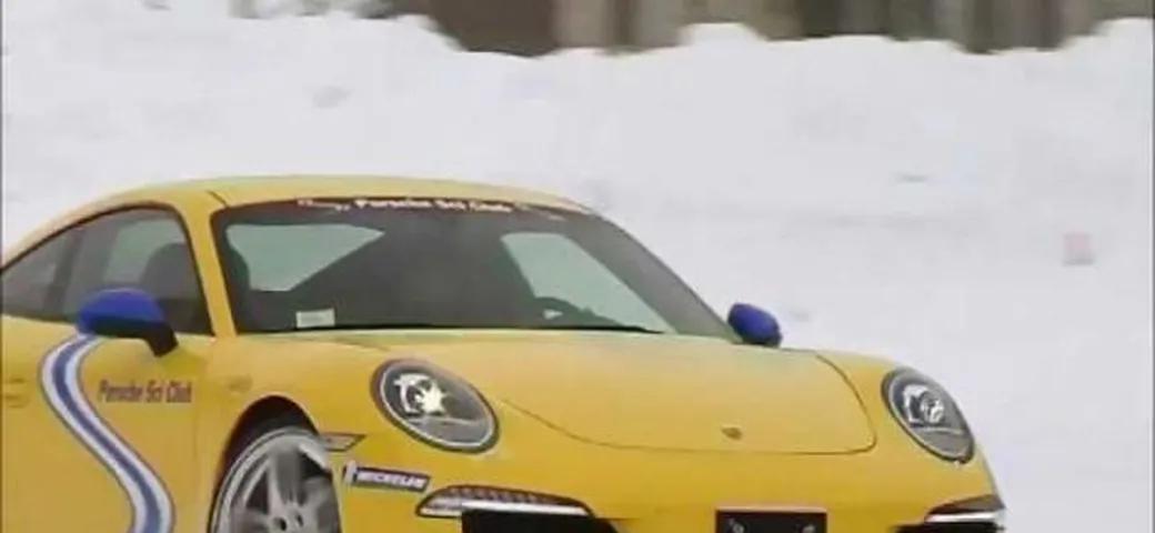 Porsche Sport Driving School: il corso Ice fra le nevi di Livigno