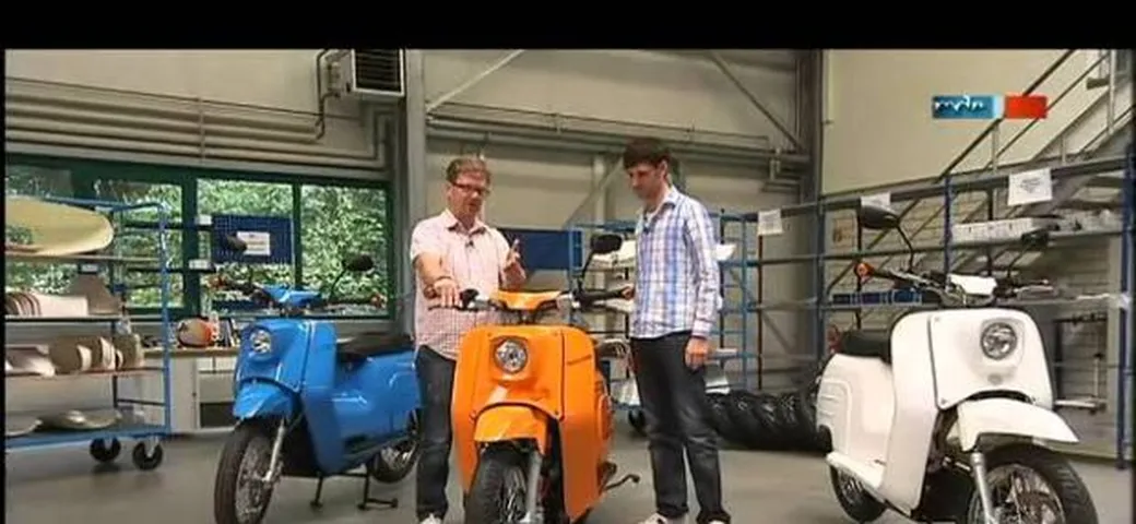 E-Schwalbe, scooter elettrico retrò con 180 km di autonomia