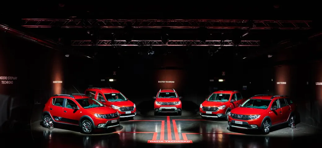 Dacia: si tinge di rosso con la serie speciale Techroad