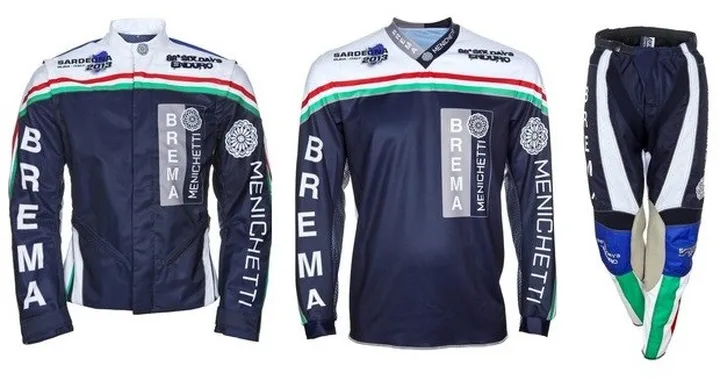 Brema Menichetti: completo off-road 'Six Days'