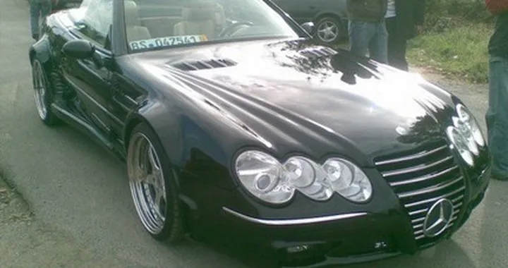 Audace tuning su Mercedes SL