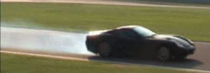 Ferrari F600 - sgommate a Fiorano in video