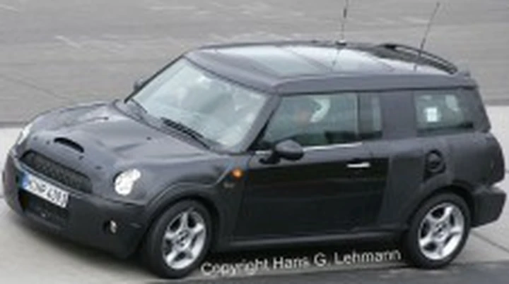 Mini Clubman R55 - spy shots
