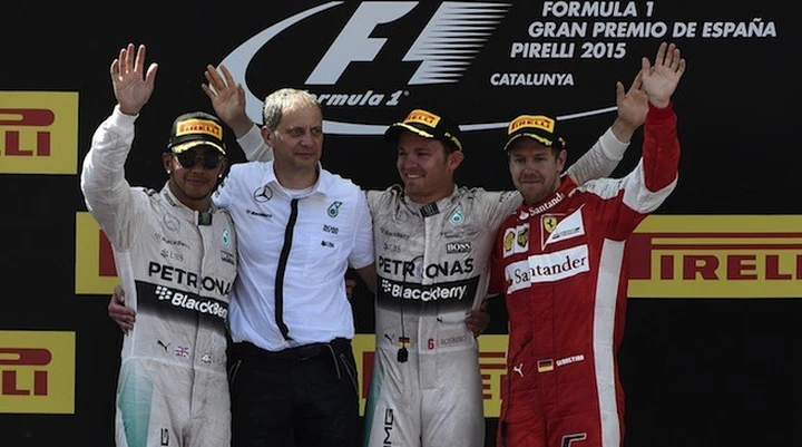 GP Spagna F1 2015: ha vinto Rosberg davanti a Hamilton e Vettel