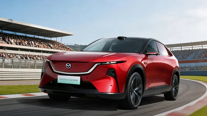 Mazda CX-6e, in Cina è già un passo avanti: arriva il LiDAR sul tetto