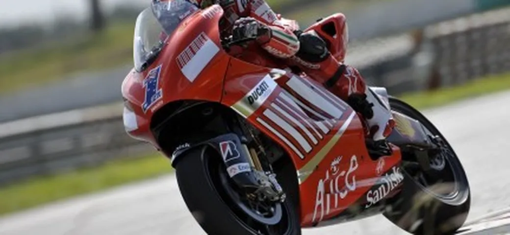 MotoGP: Ducati in crescita per Stoner e Melandri