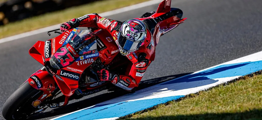 Ducati Lenovo Team: ecco come è andata la prima giornata del GP d’Australia 2023