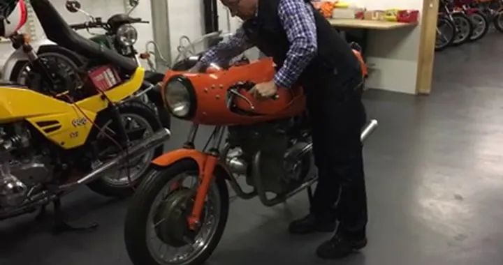 Franco Uncini e la Laverda