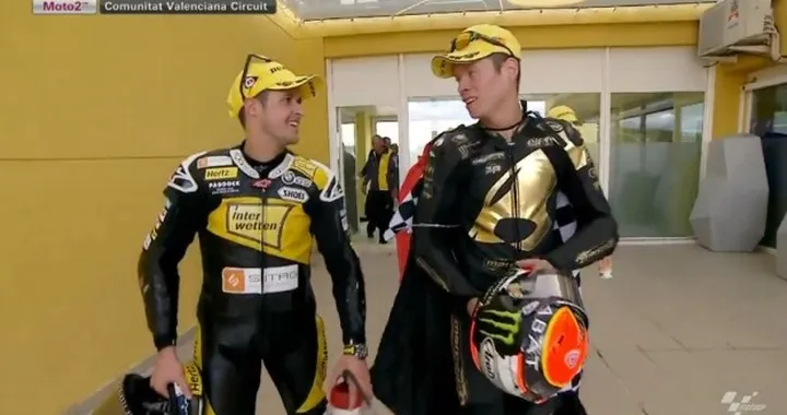 Moto2 Valencia 2014: Luthi beffa Rabat sotto la bandiera a scacchi