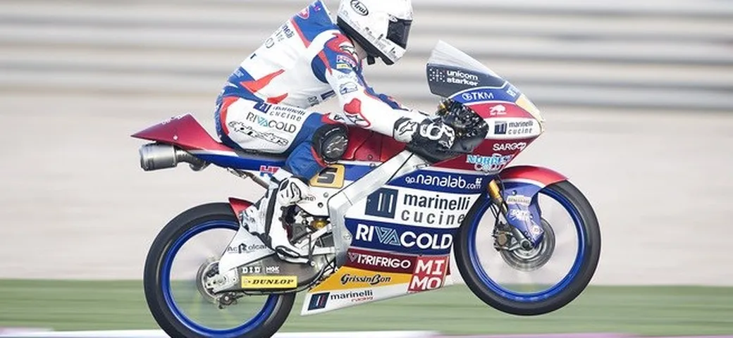 Test Moto3 Qatar, Fenati 1° e 