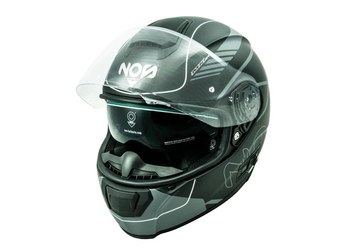 Casco moto NOS NS-6 Cayman: resistenza e versatilità