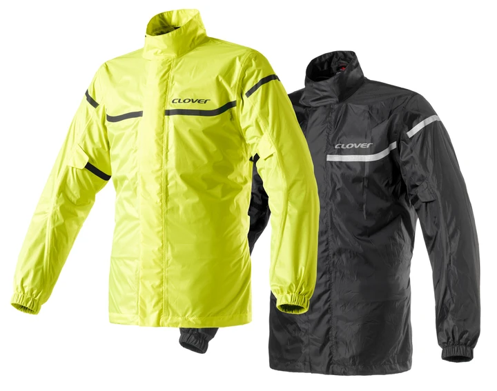 Clover Pro: completo con giacca e pantalone antipioggia da moto