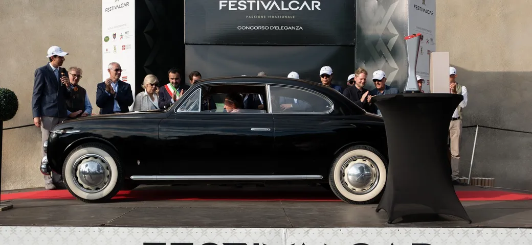 Lancia Aurelia B52 Coupé Bertone è Best of Show al Concorso d’Eleganza Festival Car 2024