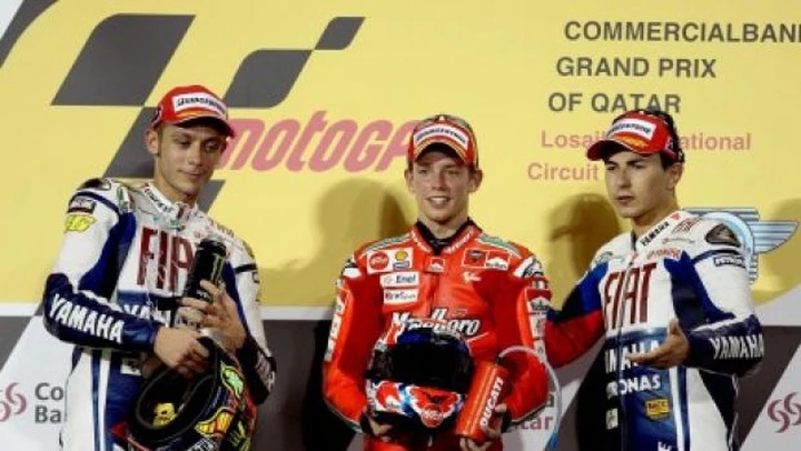 MotoGP a Losail: Valentino Rossi soddisfatto del podio