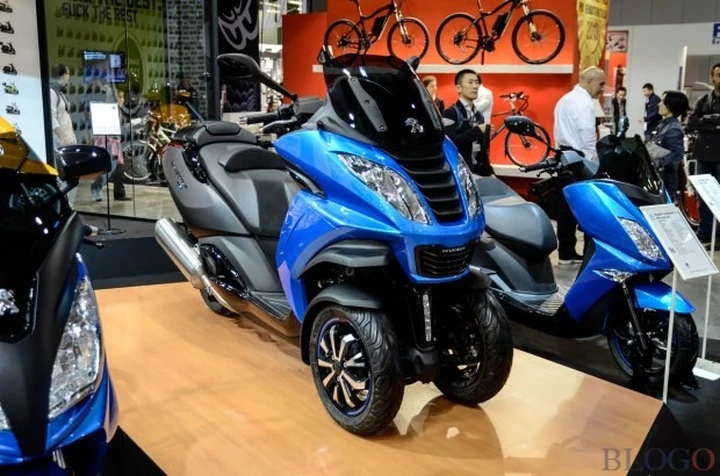 Peugeot gamma Blueline a EICMA 2014