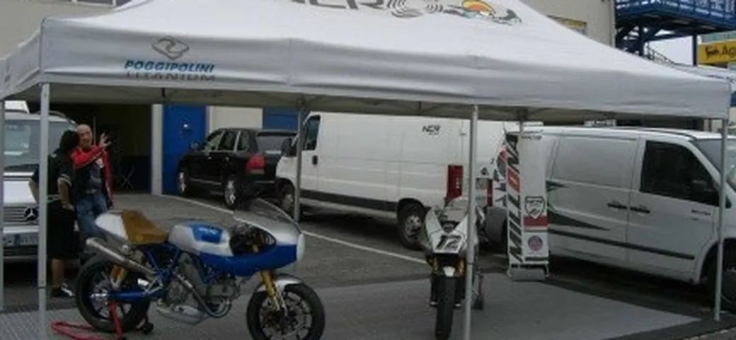 Stand NCR al Metzeler Day di Vallelunga