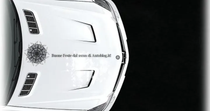 Un delizioso biglietto d'auguri per Natale da Mercedes e AMG