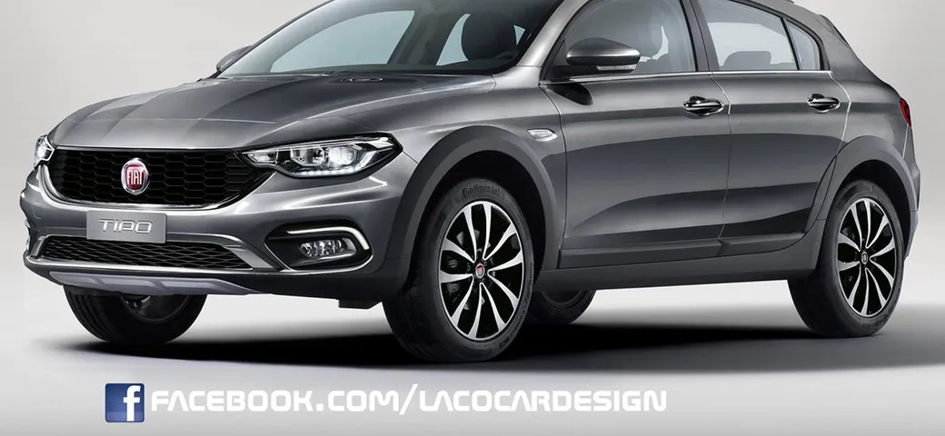 Fiat Tipo Cross: i render
