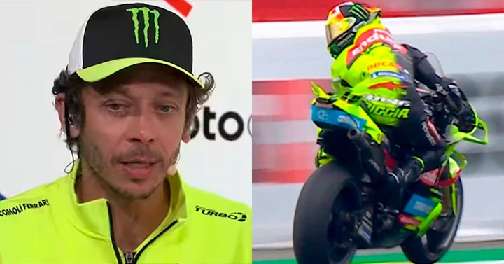 Valentino Rossi avverte Di Giannantonio: “Mai provocare Acosta”