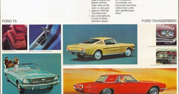 Ford Mustang: in Germania è stata inizialmente venduta come T5