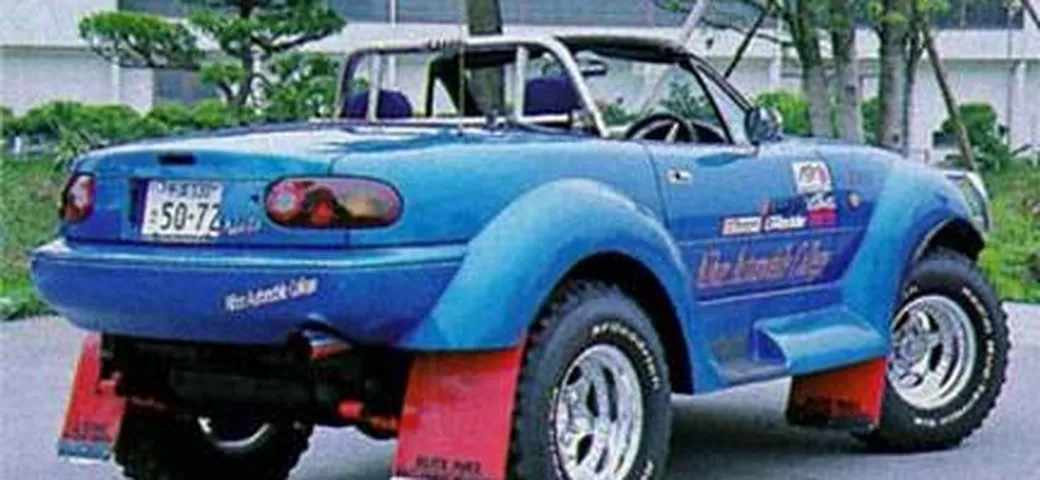 Mazda MX5 per le dune