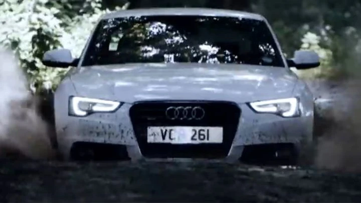 Audi A5 Quattro: in offroad in Video