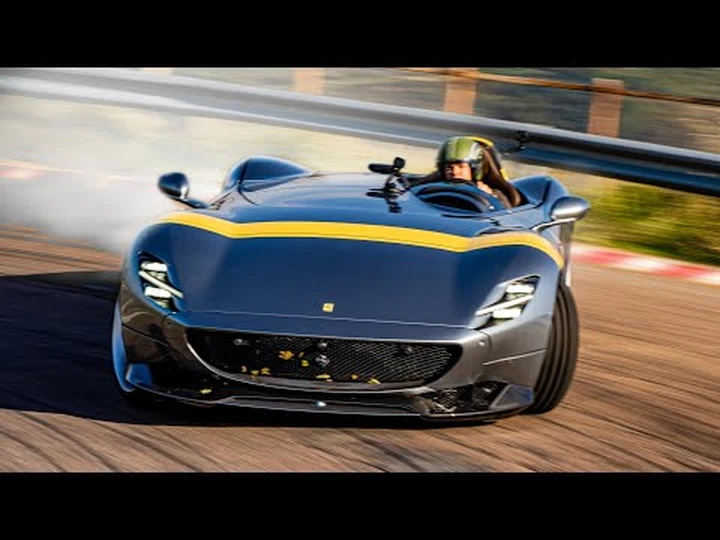 Ferrari Monza SP1: Nico Rosberg si esalta a Fiorano [Video]