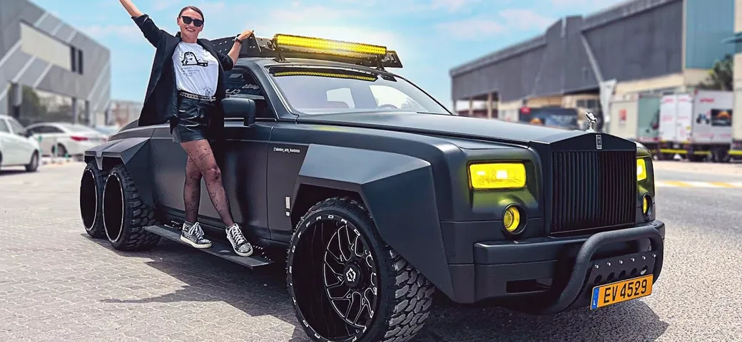 Rolls-Royce Phantom 6x6: tuning estremo