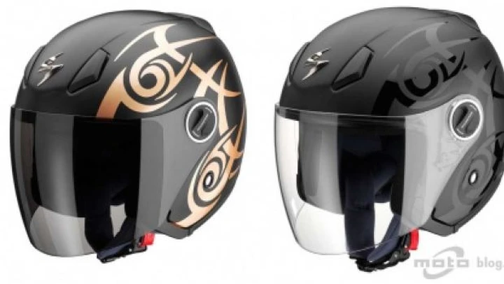 Casco Jet Scorpion-Exo 200 Tribal