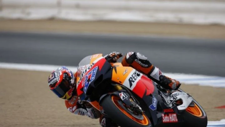 MotoGP, Indianapolis: cavalcata trionfale di Casey Stoner. Pedrosa sul podio, gran prestazione di Ben Spies.