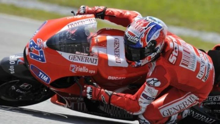 MotoGP Test: Ducati OK, problemi di chattering per Stoner e Hayden