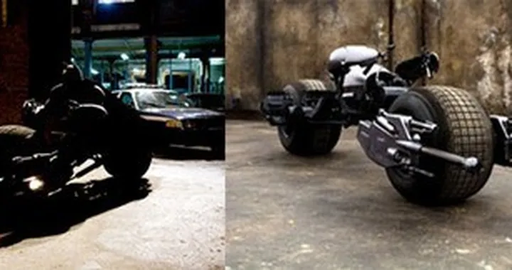 Ecco la Batmoto!
