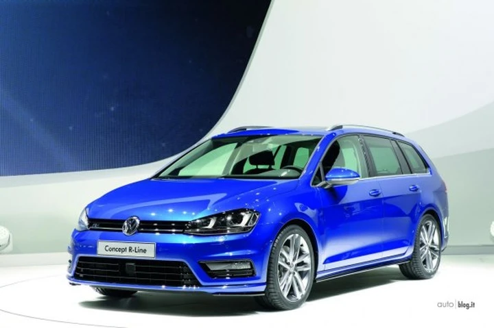 Volkswagen Golf Estate Concept R-Line e Golf Variant TDI BlueMotion